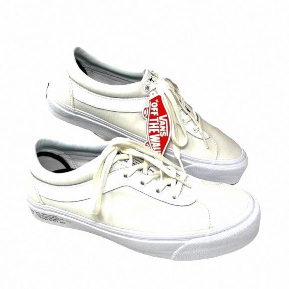 💖MEGA SALE💖Vans Bold Ni Women Marshmallow White VN0A3WLPWP3 Skateboarding